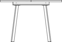 Big Bistro Eckig Bistrotisch 20001