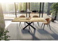 Big System Metall Stern Esstisch 20007